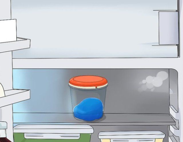 Хранение слайма в холодильнике
