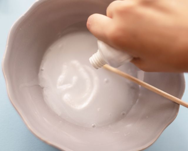 Как сделать слайм из крема для рук