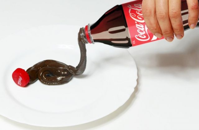 Как сделать слайм из кока-колы своими руками